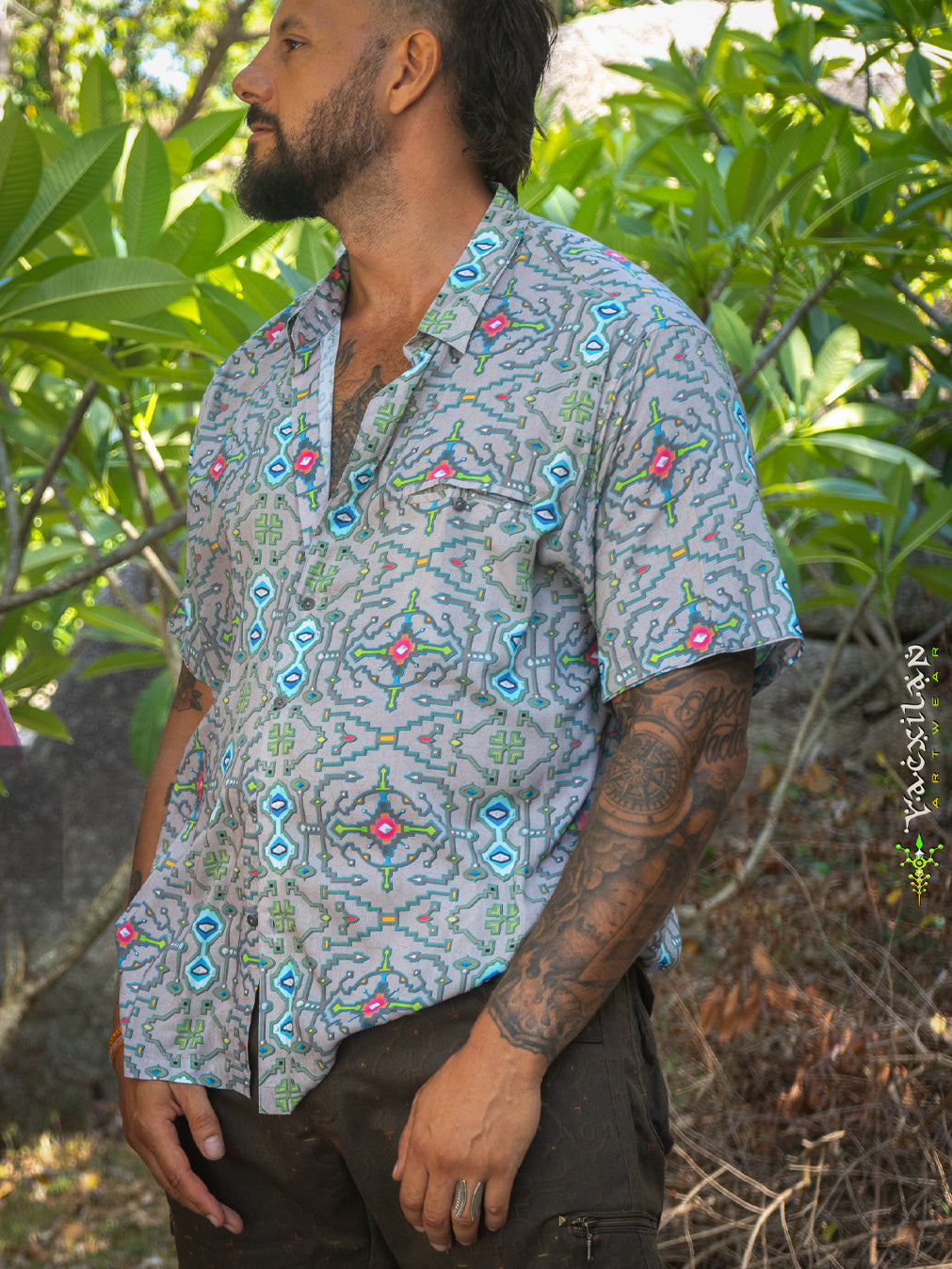 Shirt Men Half Sleeves / Bamboo - WATAWASKA